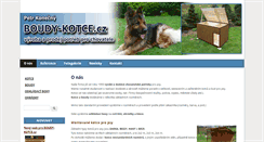Desktop Screenshot of boudy-kotce.cz
